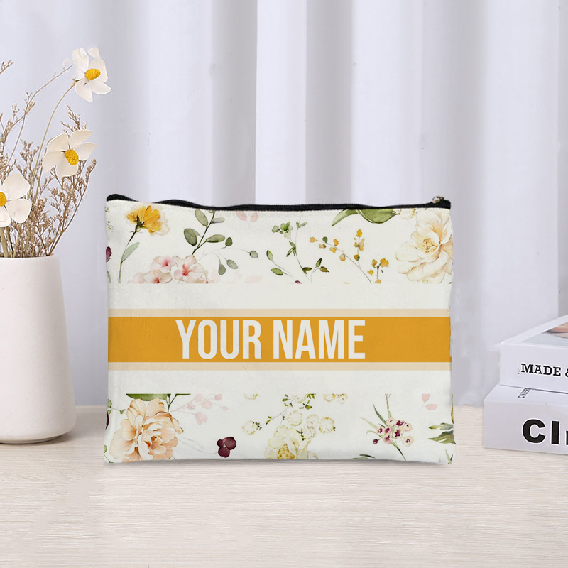 Custom Makeup Bag Trendy Canva - огляд і ціна Luxury Skincare And Makeup Brands